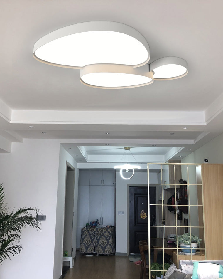 WOMO Modern Low Profile Flush Mount Ceiling Light-WM1010