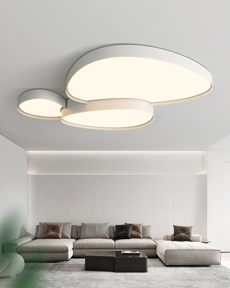 WOMO Modern Low Profile Flush Mount Ceiling Light-WM1010