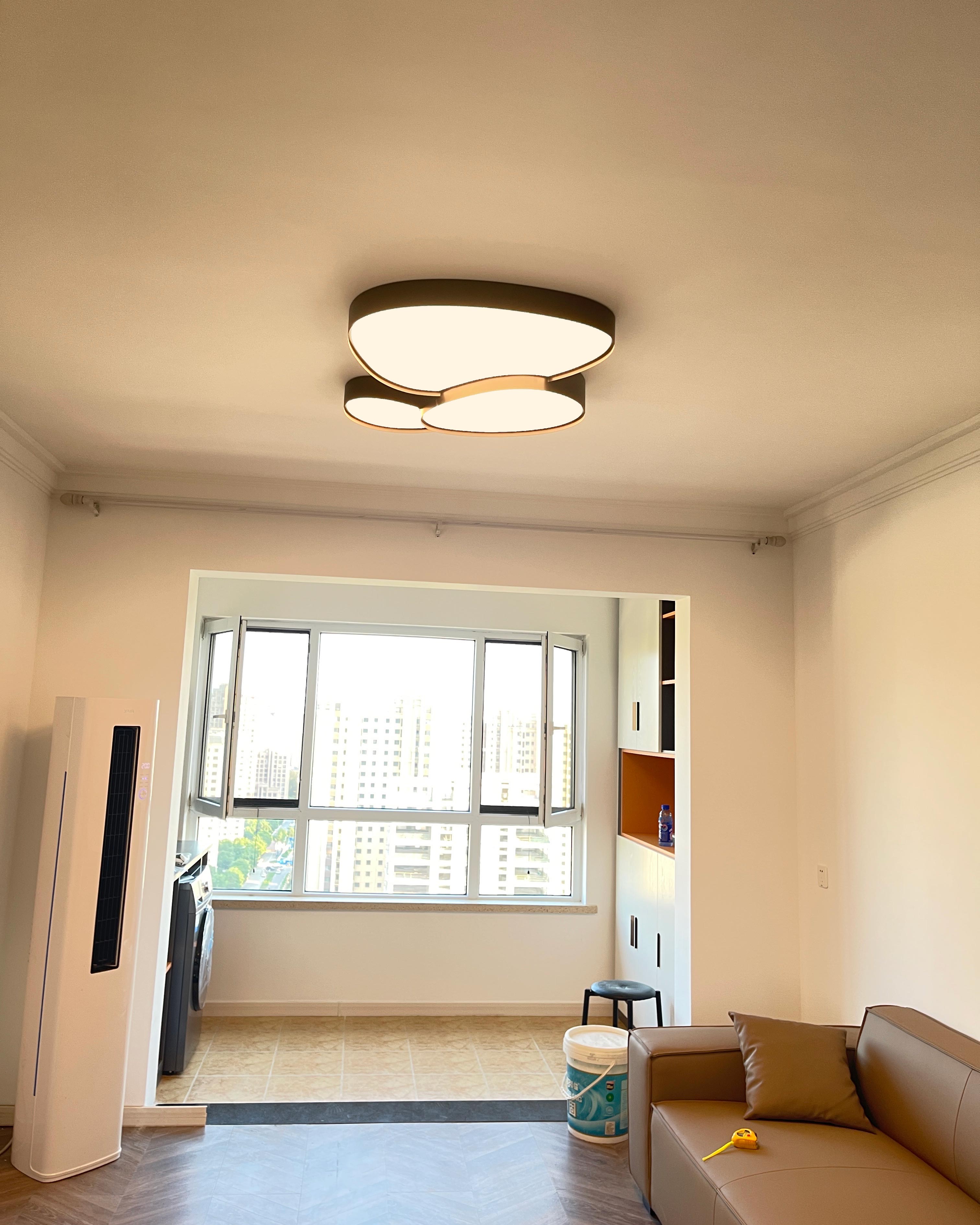 WOMO Modern Low Profile Flush Mount Ceiling Light-WM1010