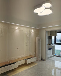 WOMO Modern Low Profile Flush Mount Ceiling Light-WM1010
