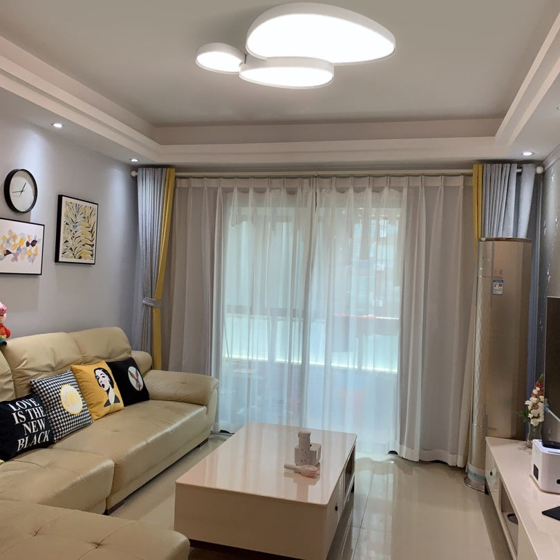 WOMO Modern Low Profile Flush Mount Ceiling Light-WM1010