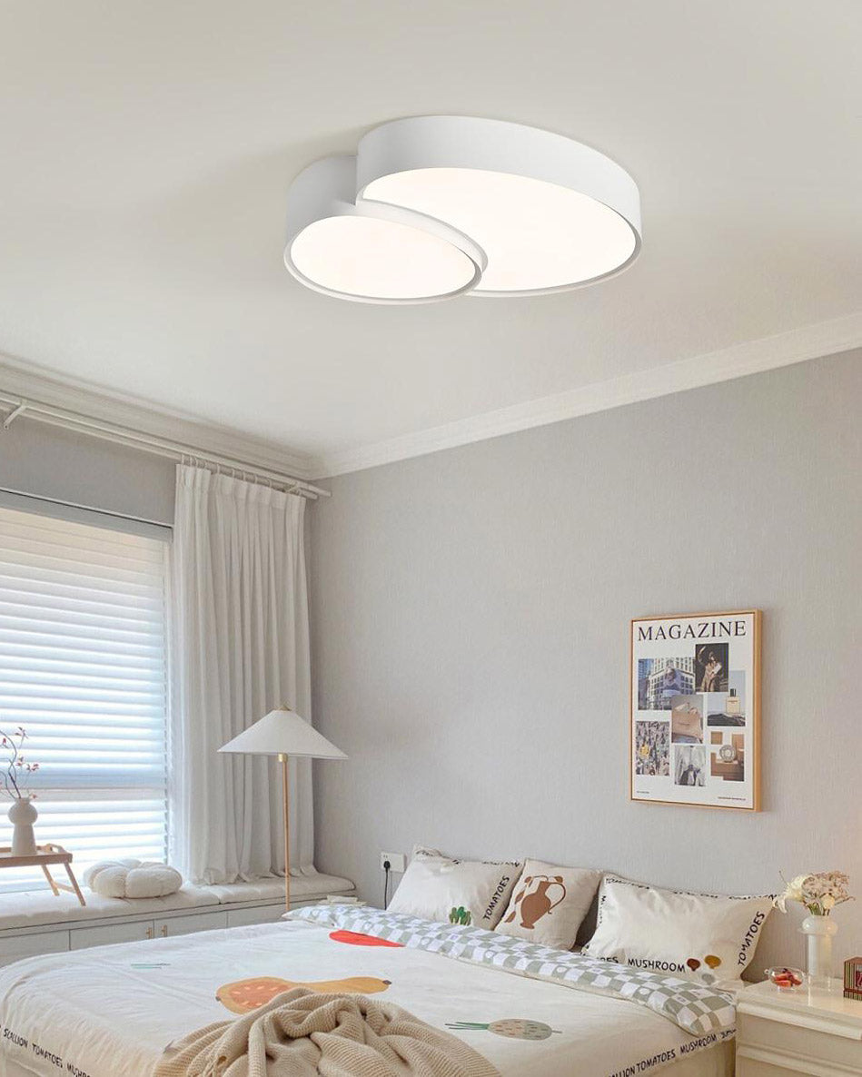 WOMO Modern Low Profile Flush Mount Ceiling Light-WM1010