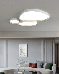 WOMO Modern Low Profile Flush Mount Ceiling Light-WM1010