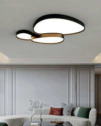 WOMO Modern Low Profile Flush Mount Ceiling Light-WM1010