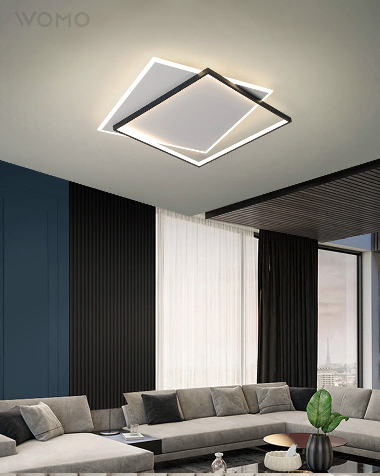 WOMO Flat Square Ceiling Light-WM1011