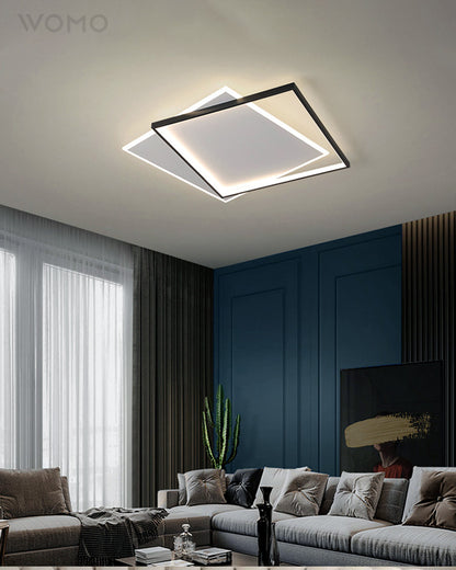 WOMO Flat Square Ceiling Light-WM1011