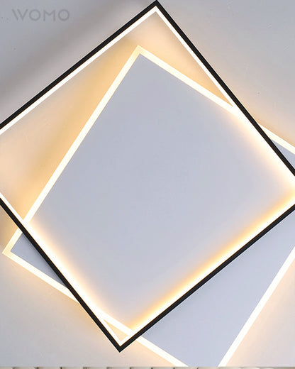 WOMO Flat Square Ceiling Light-WM1011