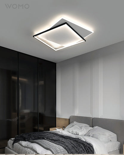 WOMO Flat Square Ceiling Light-WM1011