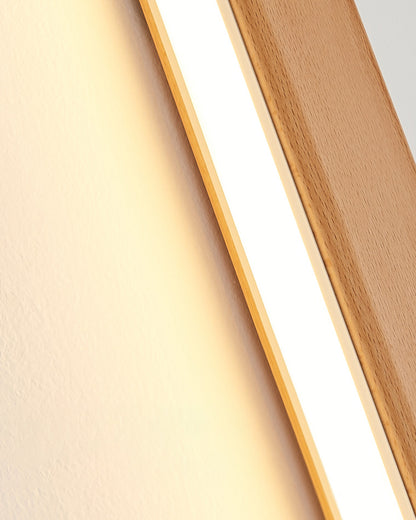 WOMO Long Linear Wood Ceiling Light-WM1012