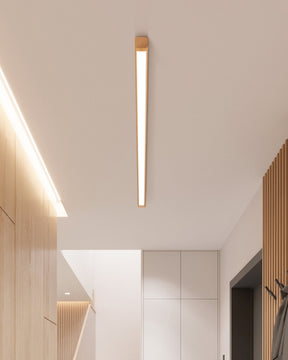 WOMO Long Linear Wood Ceiling Light-WM1012