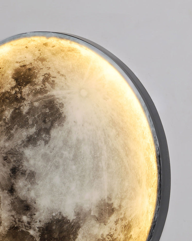 WOMO Moon/Earth Round Wall Sconce-WM6102