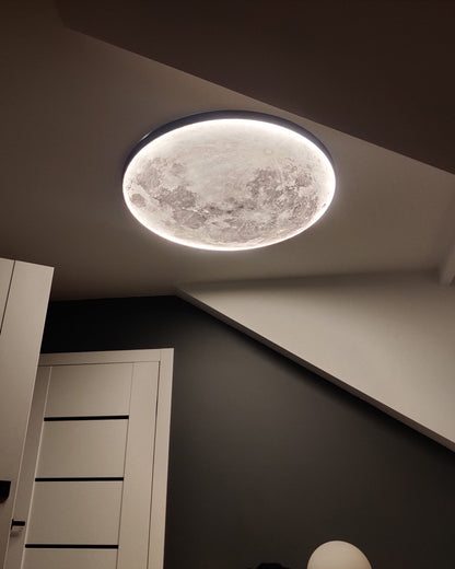 WOMO Moon/Earth Round Wall Sconce-WM6102