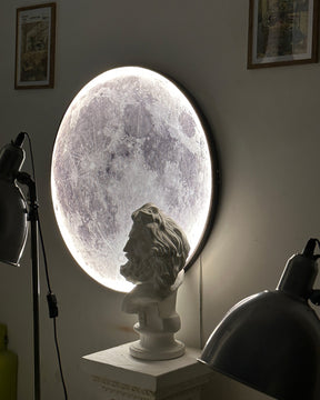 WOMO Moon/Earth Round Wall Sconce-WM6102