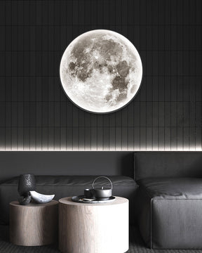 WOMO Moon/Earth Round Wall Sconce-WM6102