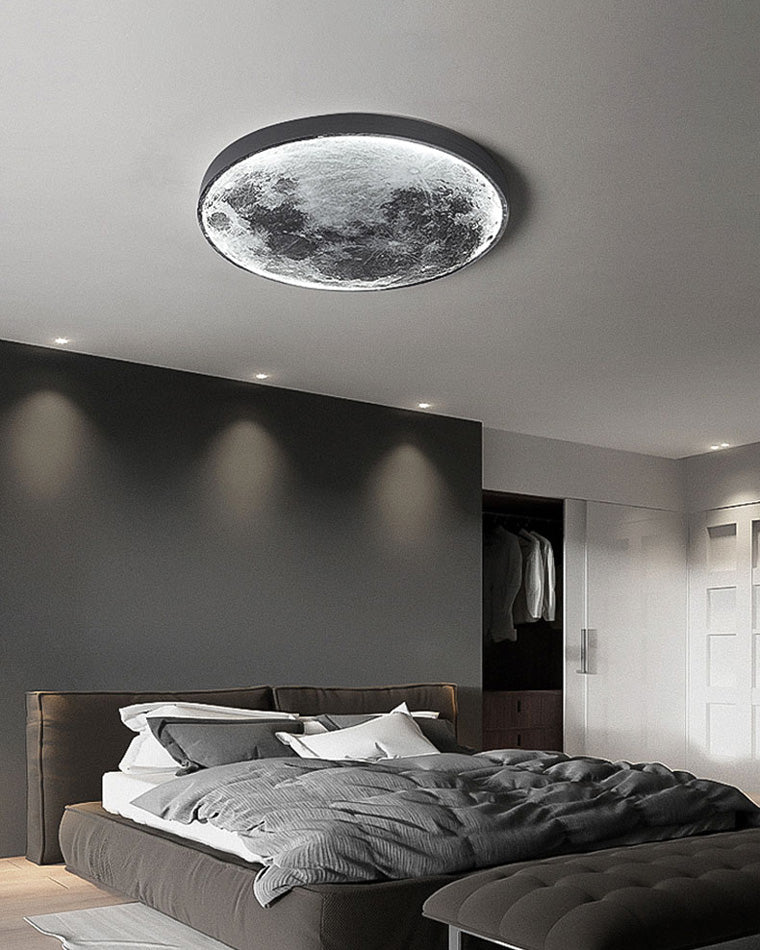 WOMO Moon/Earth Round Wall Sconce-WM6102