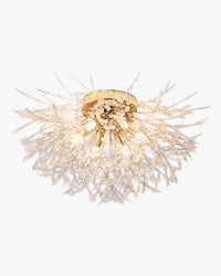 WOMO Dandelion Crystal Flush Mount Ceiling Light-WM1014
