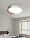 WOMO Walnut Grain Round Ceiling Light-WM1018 thumbnail