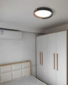 WOMO Walnut Grain Round Ceiling Light-WM1018 thumbnail