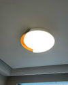 WOMO Walnut Grain Round Ceiling Light-WM1018 thumbnail