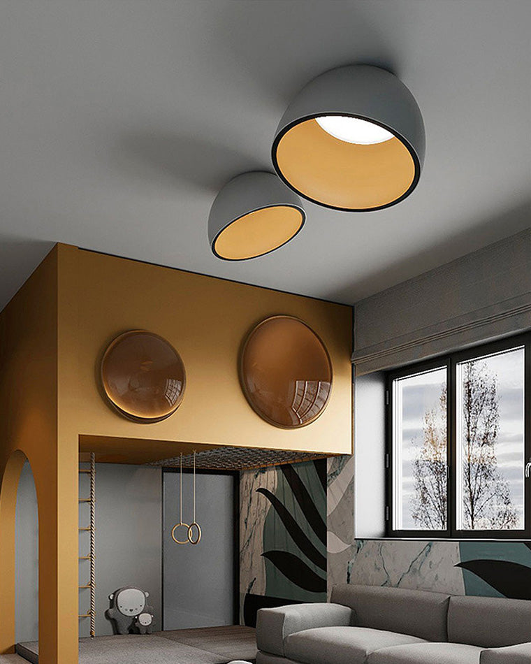 WOMO Dome Asymmetrical Flush Mount Ceiling Light-WM1020