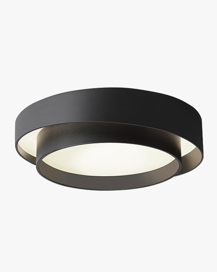 WOMO Asymmetrical Round Flush Mount Ceiling Light-WM1022