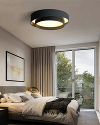 WOMO Round Drum Flush Mount Ceiling Light-WM1022