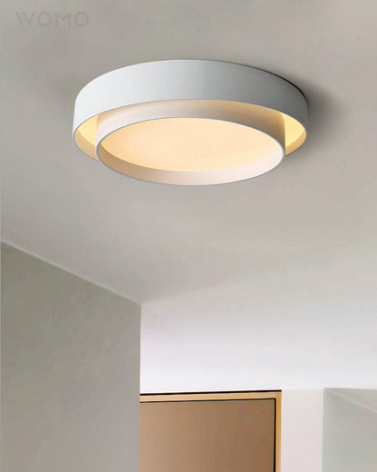 WOMO Asymmetrical Round Flush Mount Ceiling Light-WM1022