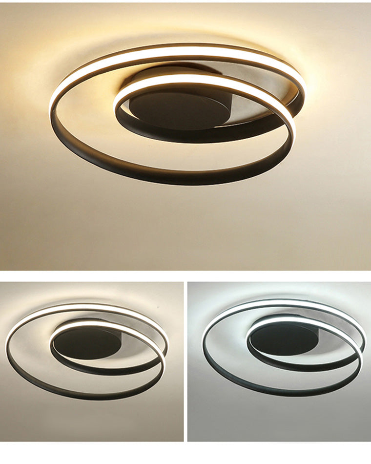 WOMO Swirl LED Ceiling Light-WM1030