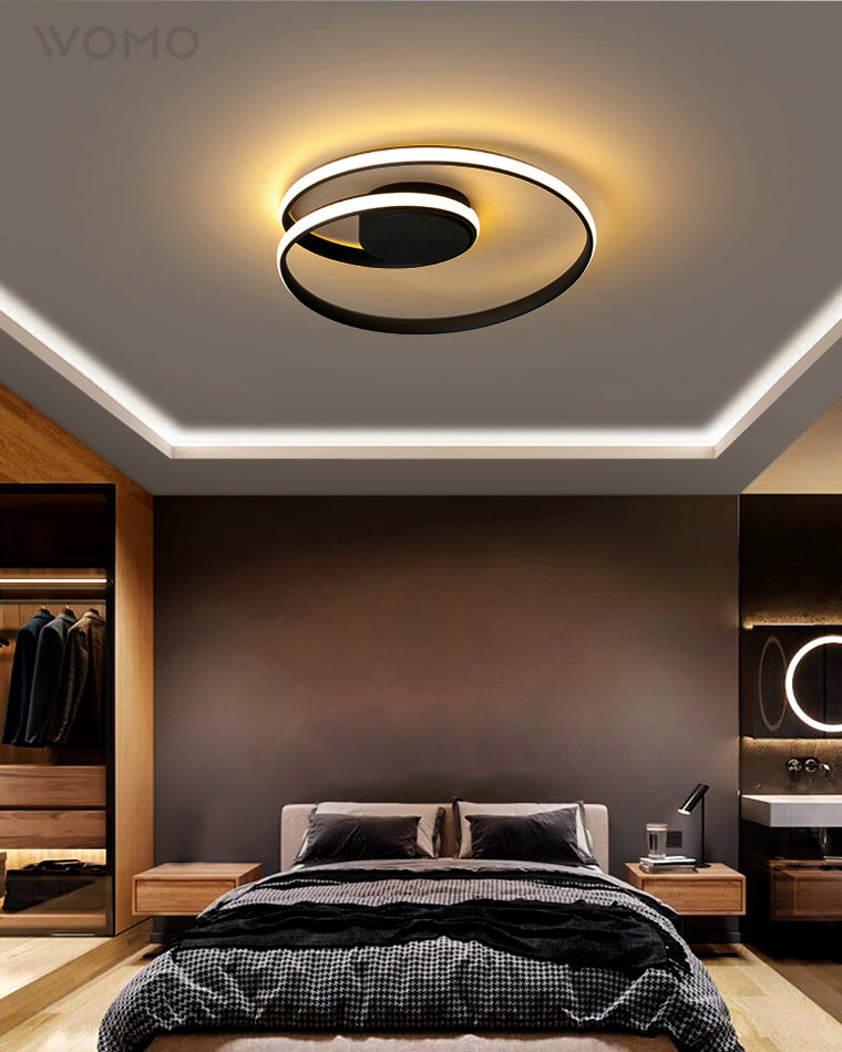 WOMO Swirl LED Ceiling Light-WM1030