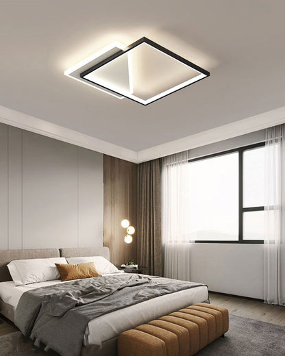 WOMO Geometric Flat Ceiling Light-WM1031