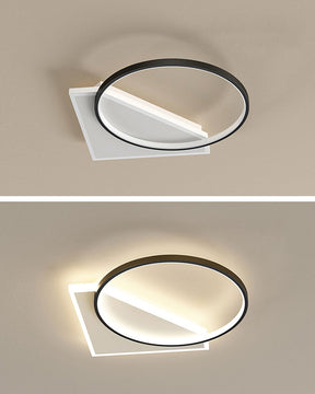 WOMO Geometric Flat Ceiling Light-WM1031