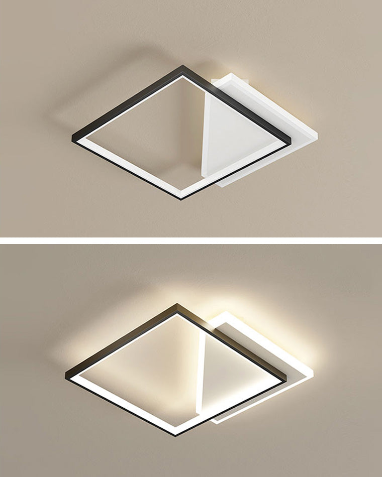 WOMO Geometric Flat Ceiling Light-WM1031