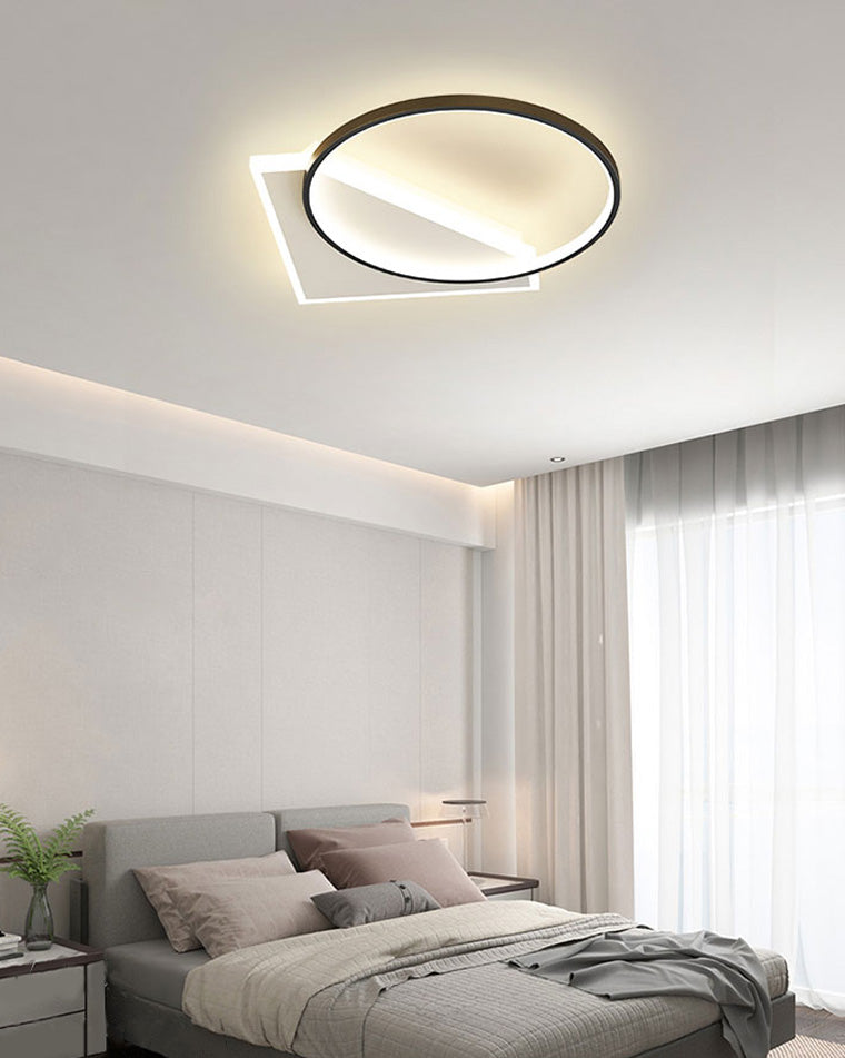 WOMO Geometric Flat Ceiling Light-WM1031