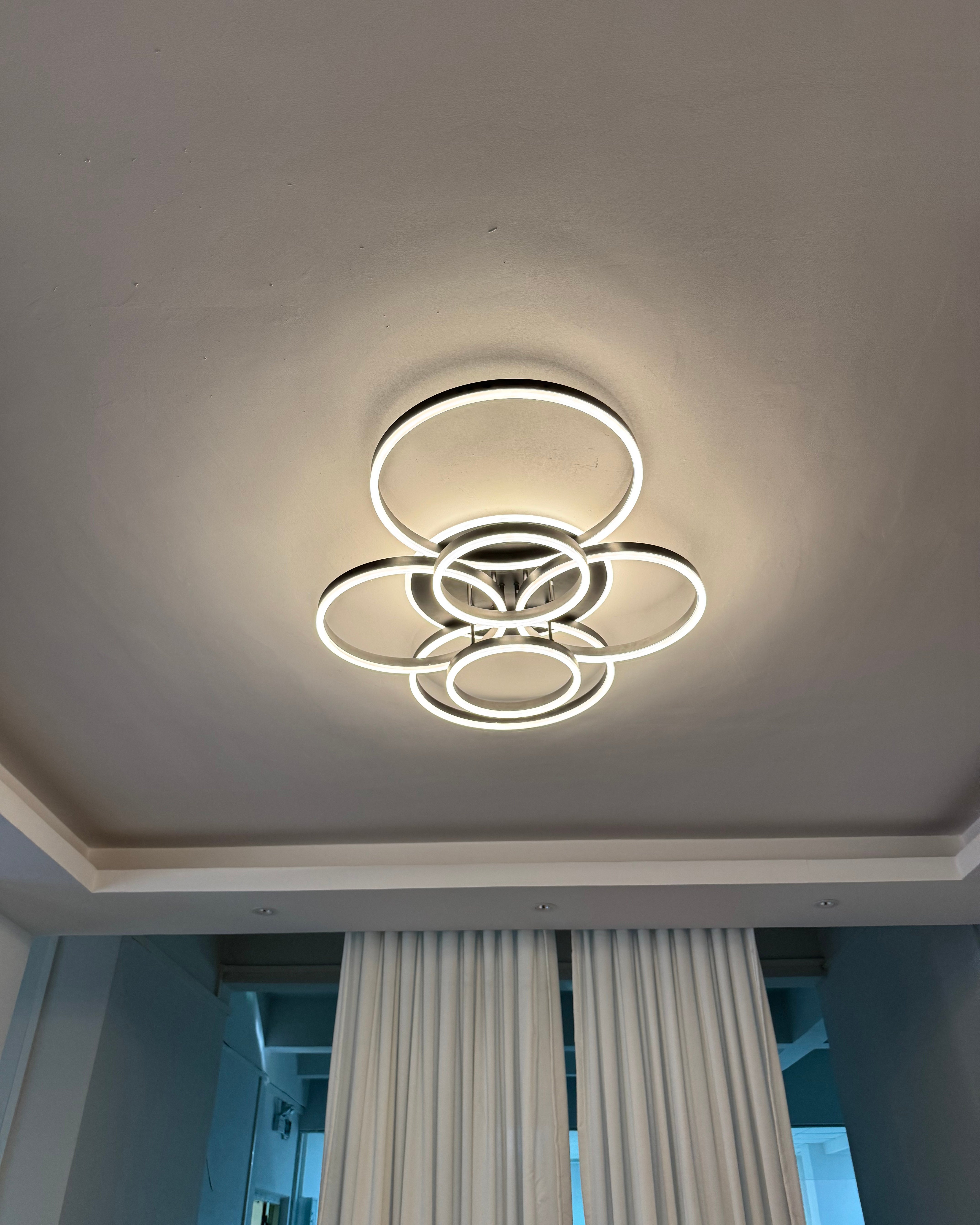 WOMO Circular LED Flush Mount Ceiling Light-WM1032