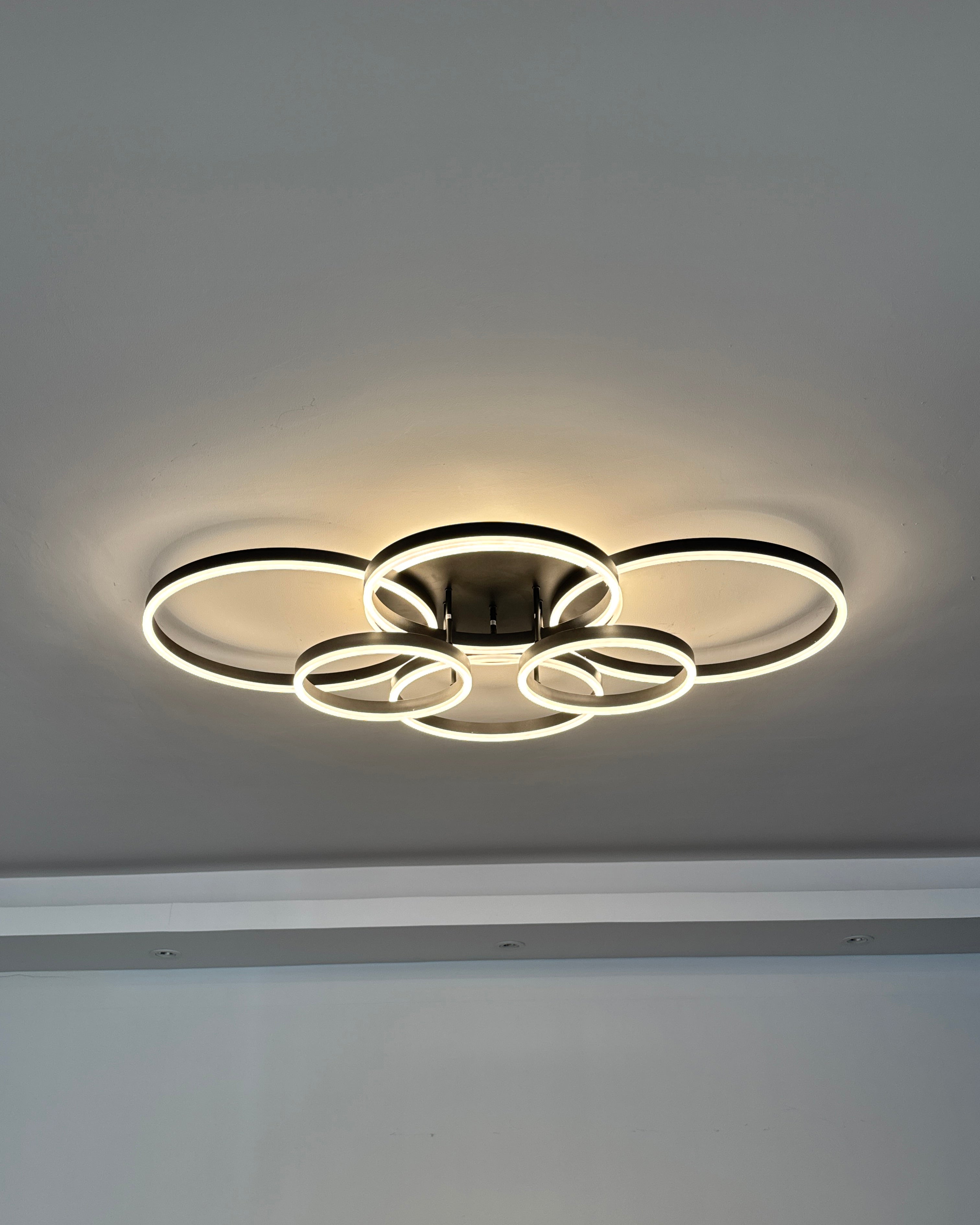 WOMO Circular LED Flush Mount Ceiling Light-WM1032