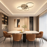 WOMO Circular LED Flush Mount Ceiling Light-WM1032