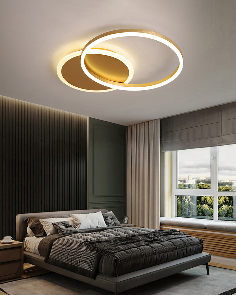 WOMO Circular LED Flush Mount Ceiling Light-WM1032