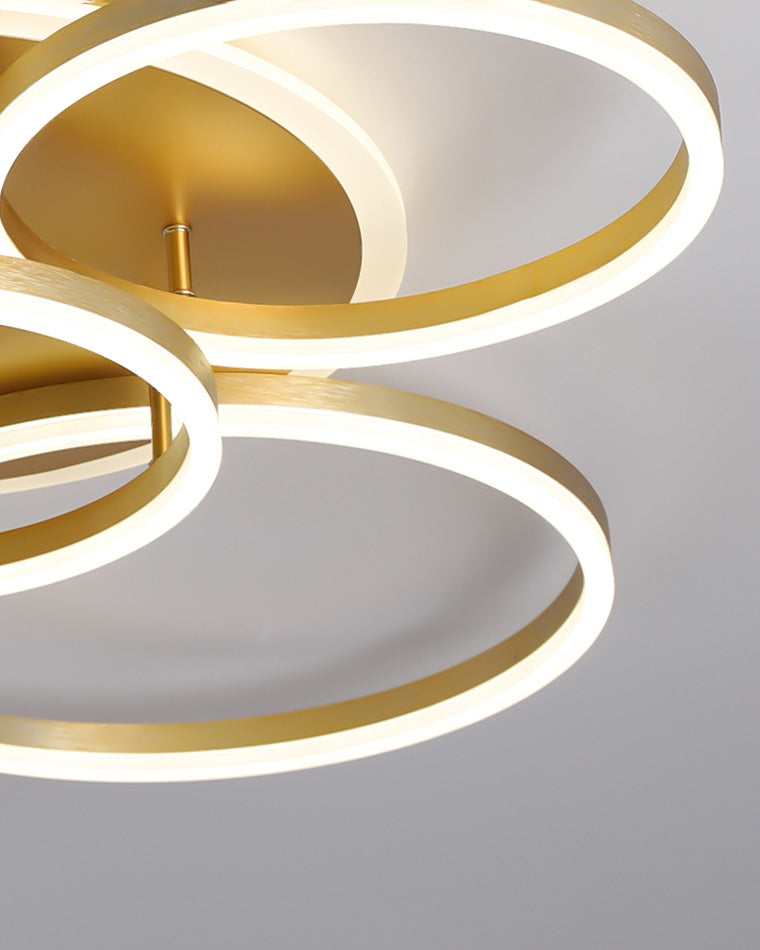 WOMO Circular LED Flush Mount Ceiling Light-WM1032