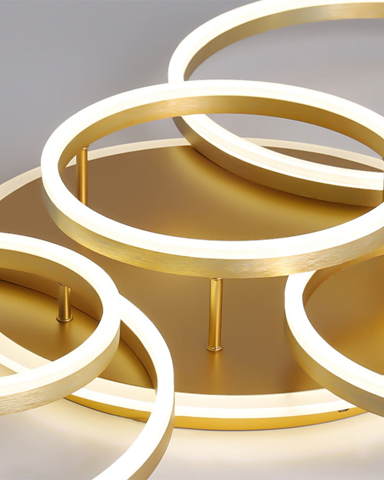 WOMO Circular LED Flush Mount Ceiling Light-WM1032