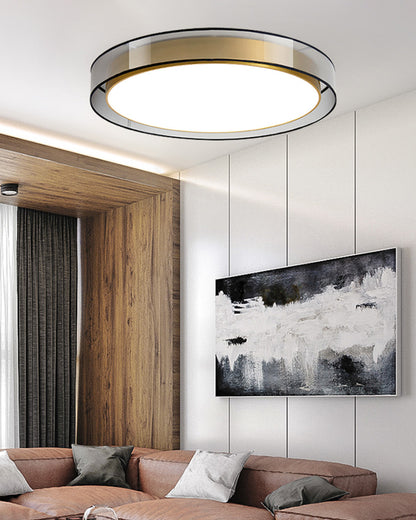 WOMO Fabric Round Ceiling Light-WM1033