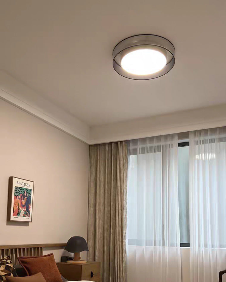 WOMO Fabric Round Ceiling Light-WM1033