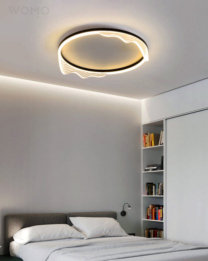 WOMO Wavy Round Integrated Led Ceiling Light-WM1035