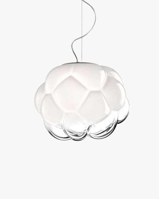 WOMO Cloud Milk Blown Glass Ceiling Light-WM1036