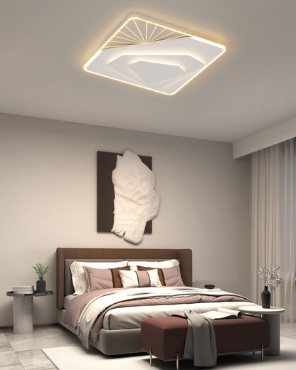 WOMO Flat Geometric Ceiling Light-WM1040