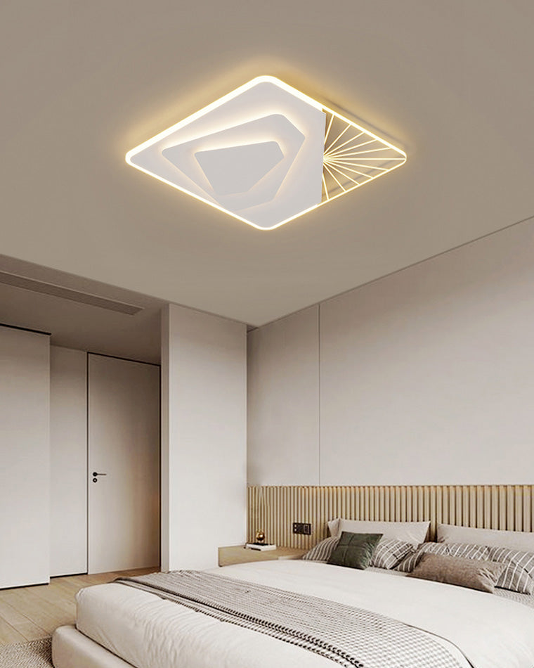 WOMO Flat Geometric Ceiling Light-WM1040