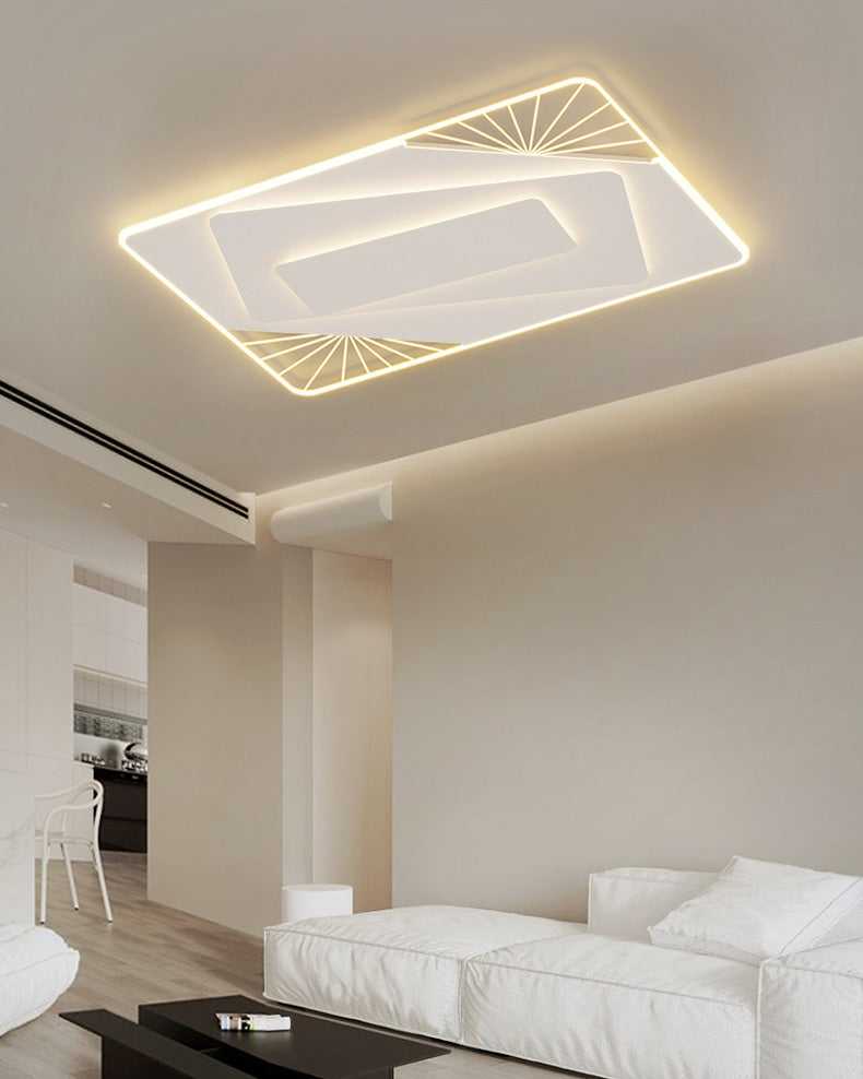 WOMO Flat Geometric Ceiling Light-WM1040