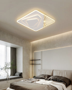 WOMO Flat Geometric Ceiling Light-WM1040