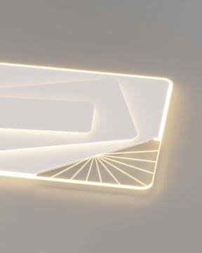 WOMO Flat Geometric Ceiling Light-WM1040