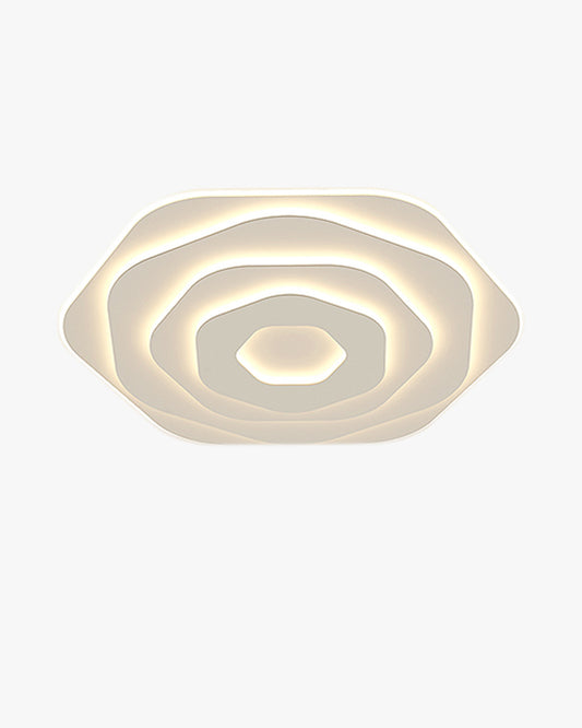 WOMO Hexagon Flush Mount Ceiling Light-WM1041