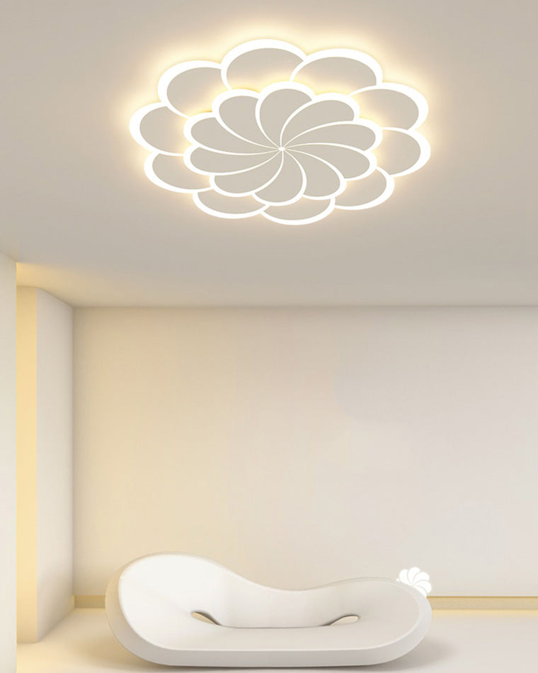 WOMO Low Profile Flower Ceiling Light-WM1042